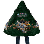 Custom Rugby Southern Hemisphere Cloak Argentina AUNZ South Africa Mascot Green - Aussie Hoodie