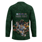 Custom Rugby Southern Hemisphere Hockey Jersey Argentina AUNZ South Africa Mascot Green - Aussie Hoodie