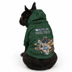 Custom Rugby Southern Hemisphere Pet Hoodie Argentina AUNZ South Africa Mascot Green