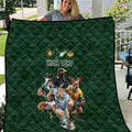 Custom Rugby Southern Hemisphere Quilt Argentina AUNZ South Africa Mascot Green - Aussie Hoodie