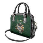 Custom Rugby Southern Hemisphere Shoulder Handbag Argentina AUNZ South Africa Mascot Green - Aussie Hoodie