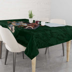 Custom Rugby Southern Hemisphere Tablecloth Argentina AUNZ South Africa Mascot Green - Aussie Hoodie