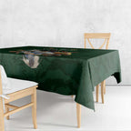 Custom Rugby Southern Hemisphere Tablecloth Argentina AUNZ South Africa Mascot Green - Aussie Hoodie
