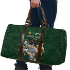 Custom Rugby Southern Hemisphere Travel Bag Argentina AUNZ South Africa Mascot Green - Aussie Hoodie