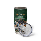 Custom Rugby Southern Hemisphere Tumbler Cup Argentina AUNZ South Africa Mascot Green - Aussie Hoodie