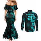 heat-cricket-never-forget-custom-couples-matching-mermaid-dress-and-long-sleeve-button-shirt-anzac-day-with-poppy-aboriginal