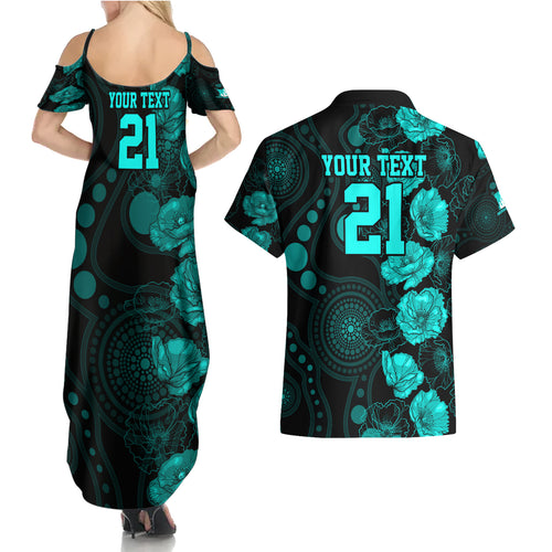 heat-cricket-never-forget-custom-couples-matching-summer-maxi-dress-and-hawaiian-shirt-anzac-day-with-poppy-aboriginal