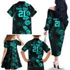 heat-cricket-never-forget-custom-family-matching-off-shoulder-long-sleeve-dress-and-hawaiian-shirt-anzac-day-with-poppy-aboriginal