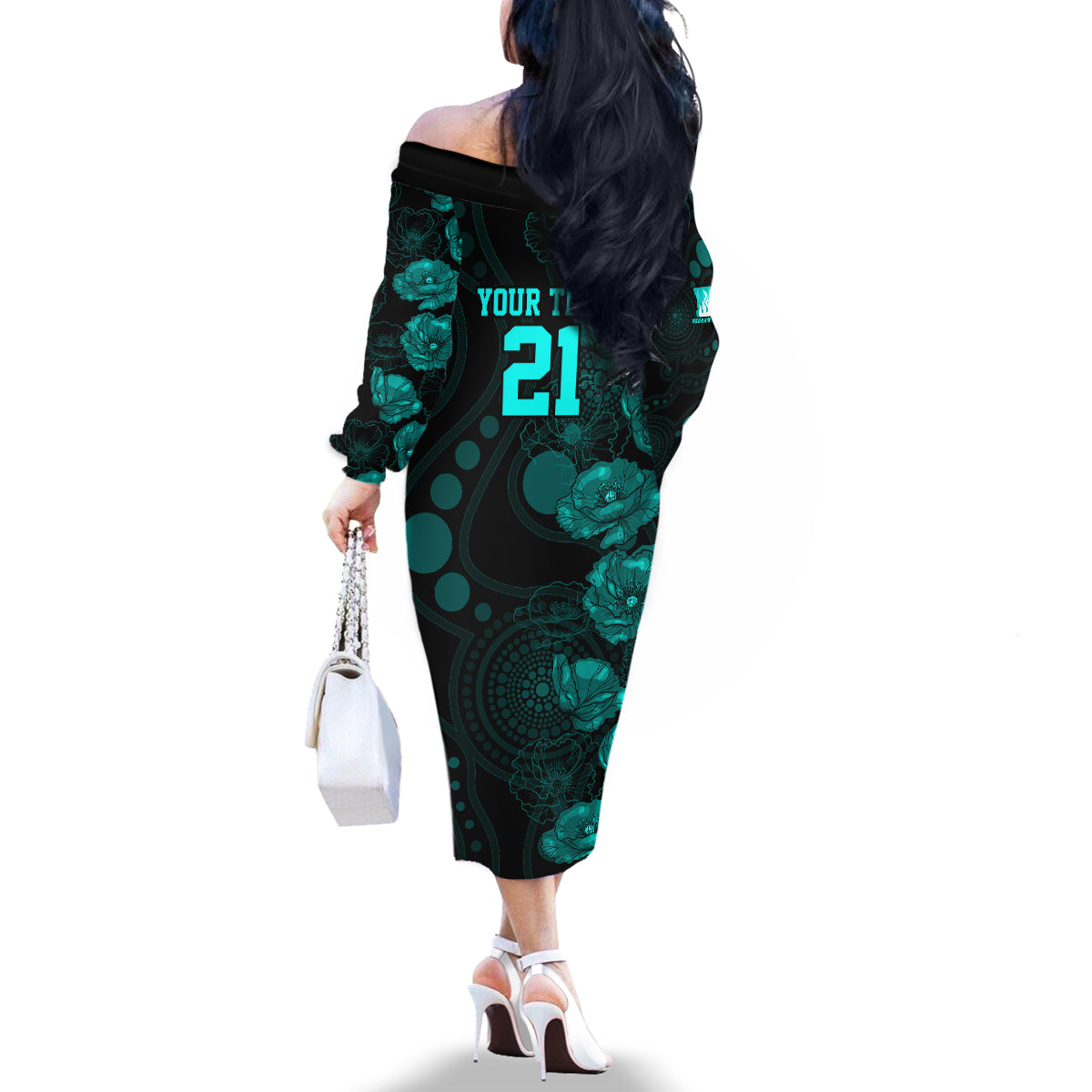 heat-cricket-never-forget-custom-family-matching-off-shoulder-long-sleeve-dress-and-hawaiian-shirt-anzac-day-with-poppy-aboriginal