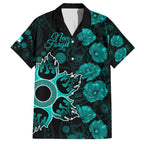 heat-cricket-never-forget-custom-family-matching-off-shoulder-short-dress-and-hawaiian-shirt-anzac-day-with-poppy-aboriginal