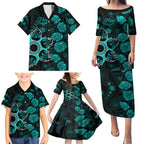 heat-cricket-never-forget-custom-family-matching-puletasi-dress-and-hawaiian-shirt-anzac-day-with-poppy-aboriginal