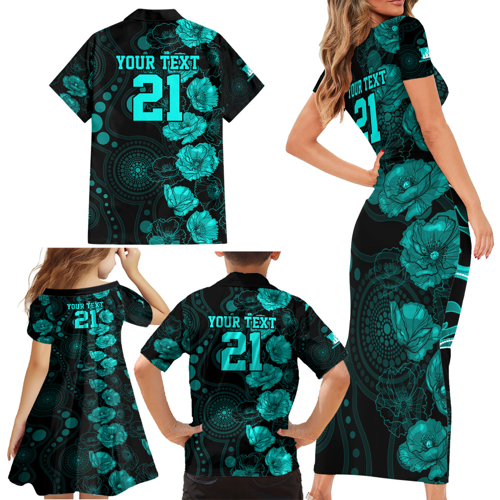 heat-cricket-never-forget-custom-family-matching-short-sleeve-bodycon-dress-and-hawaiian-shirt-anzac-day-with-poppy-aboriginal