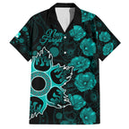 heat-cricket-never-forget-custom-family-matching-short-sleeve-bodycon-dress-and-hawaiian-shirt-anzac-day-with-poppy-aboriginal