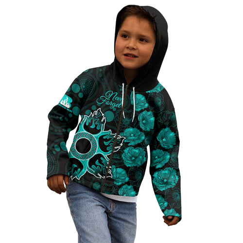 heat-cricket-never-forget-custom-kid-hoodie-anzac-day-with-poppy-aboriginal