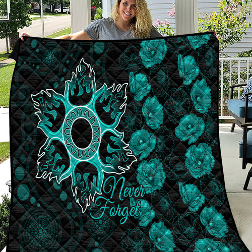 heat-cricket-never-forget-custom-quilt-anzac-day-with-poppy-aboriginal