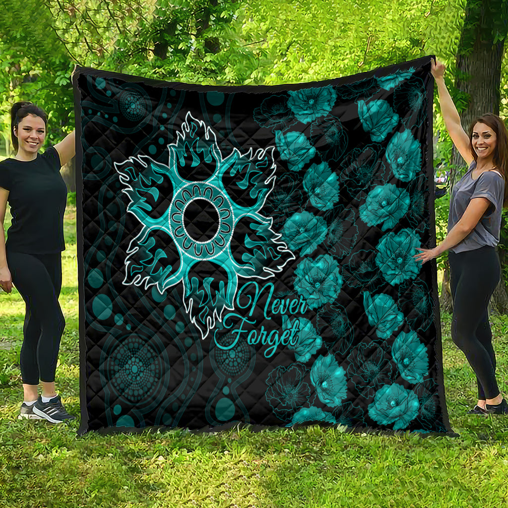 heat-cricket-never-forget-custom-quilt-anzac-day-with-poppy-aboriginal