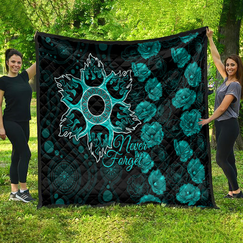 heat-cricket-never-forget-custom-quilt-anzac-day-with-poppy-aboriginal