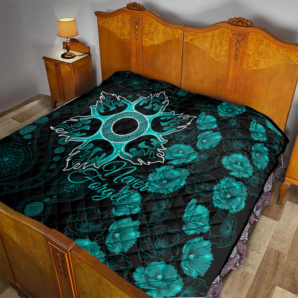 heat-cricket-never-forget-custom-quilt-anzac-day-with-poppy-aboriginal