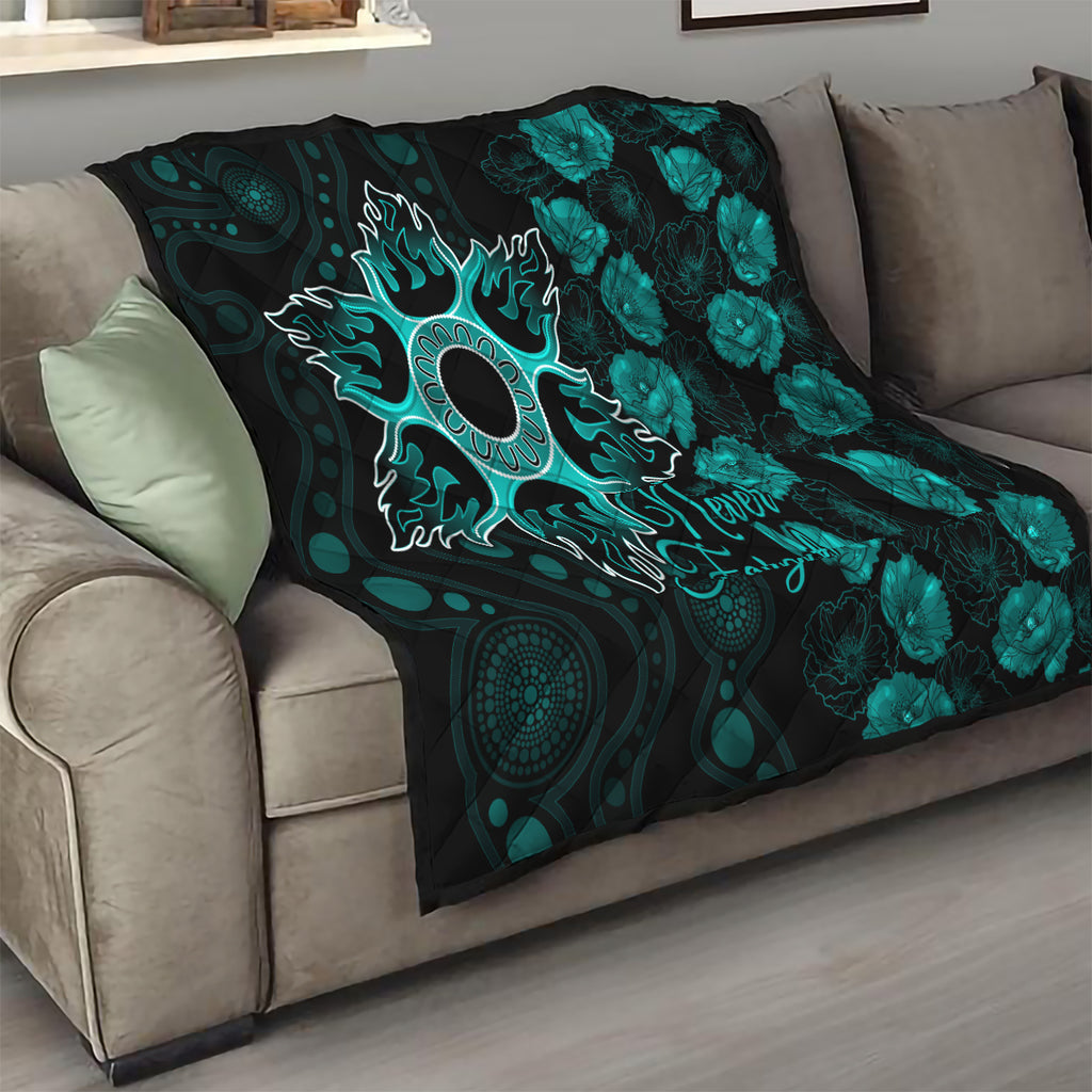 heat-cricket-never-forget-custom-quilt-anzac-day-with-poppy-aboriginal
