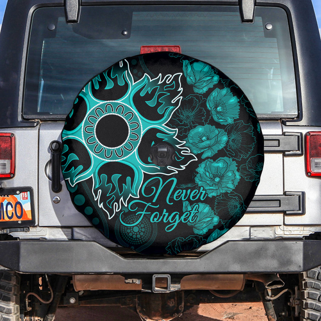heat-cricket-never-forget-custom-spare-tire-cover-anzac-day-with-poppy-aboriginal