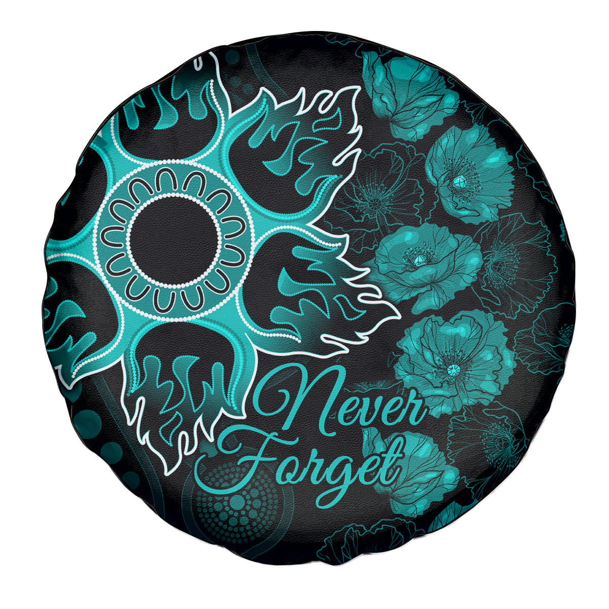 heat-cricket-never-forget-custom-spare-tire-cover-anzac-day-with-poppy-aboriginal