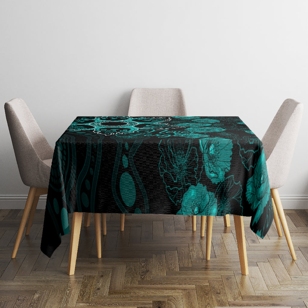 heat-cricket-never-forget-custom-tablecloth-anzac-day-with-poppy-aboriginal