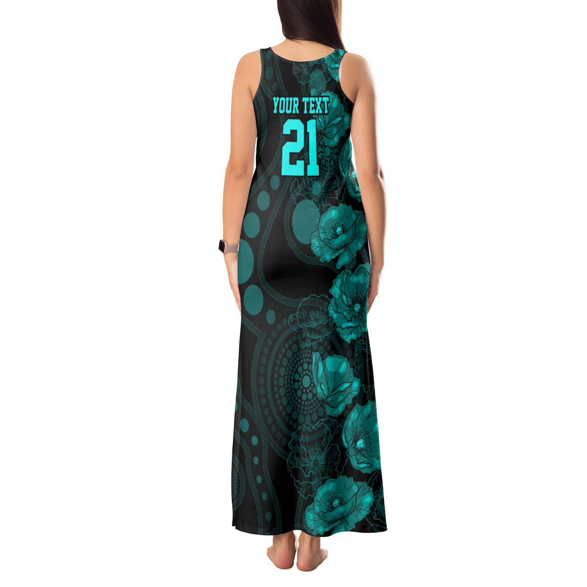 heat-cricket-never-forget-custom-tank-maxi-dress-anzac-day-with-poppy-aboriginal