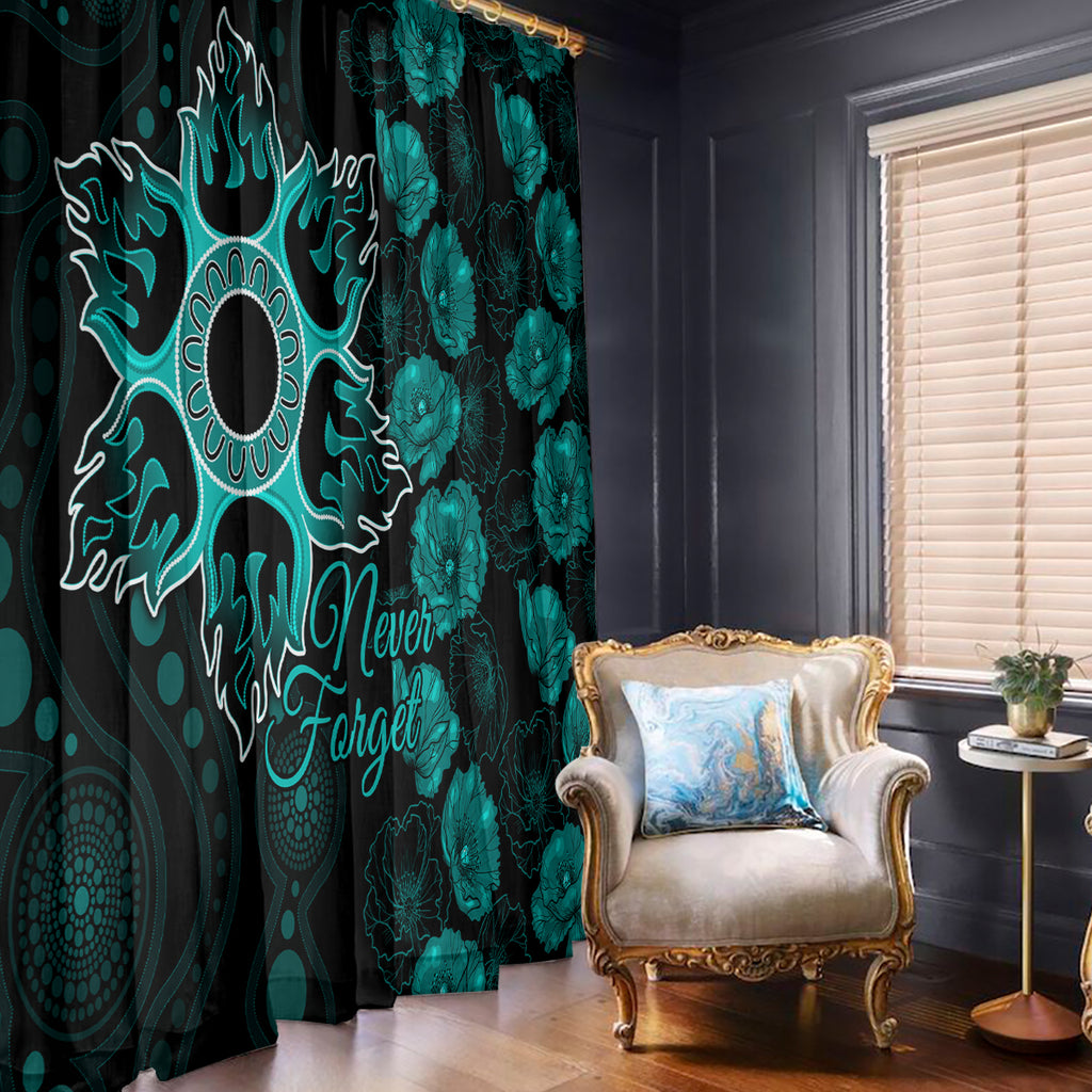 heat-cricket-never-forget-custom-window-curtain-anzac-day-with-poppy-aboriginal