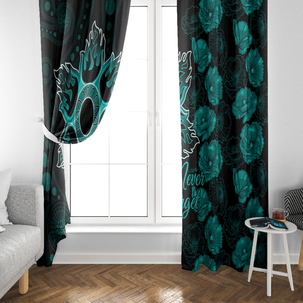 heat-cricket-never-forget-custom-window-curtain-anzac-day-with-poppy-aboriginal