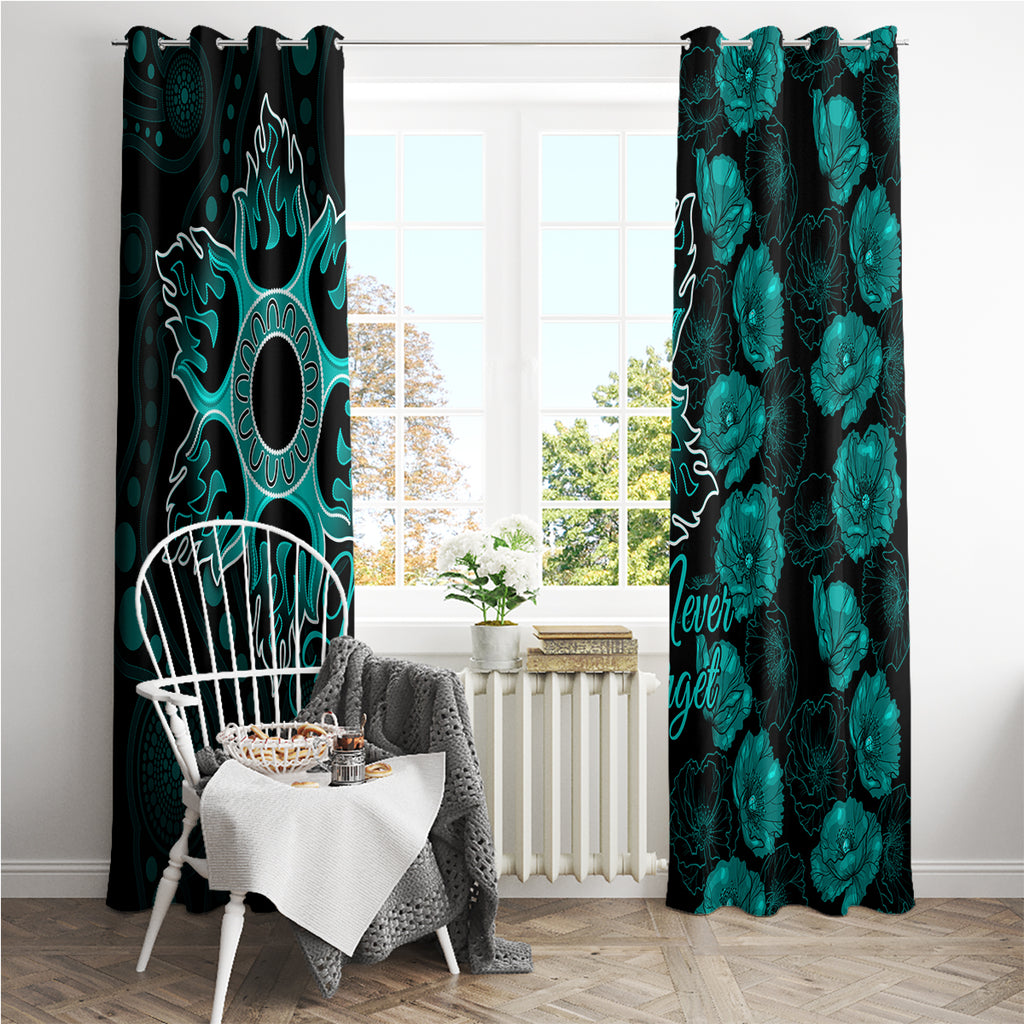 heat-cricket-never-forget-custom-window-curtain-anzac-day-with-poppy-aboriginal