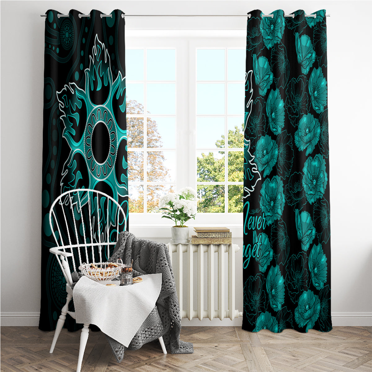 heat-cricket-never-forget-custom-window-curtain-anzac-day-with-poppy-aboriginal