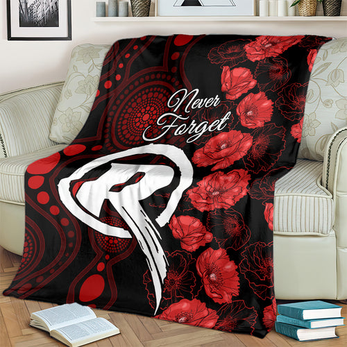 renegades-cricket-never-forget-custom-blanket-anzac-day-with-poppy-aboriginal