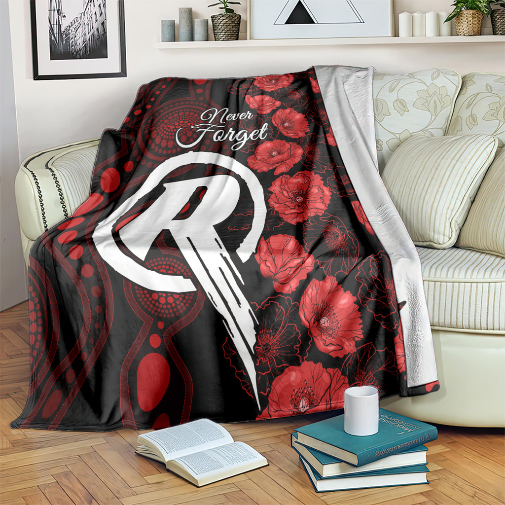 renegades-cricket-never-forget-custom-blanket-anzac-day-with-poppy-aboriginal