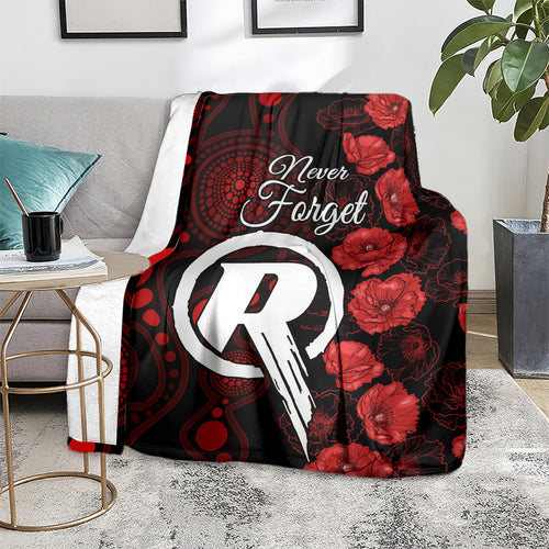 renegades-cricket-never-forget-custom-blanket-anzac-day-with-poppy-aboriginal