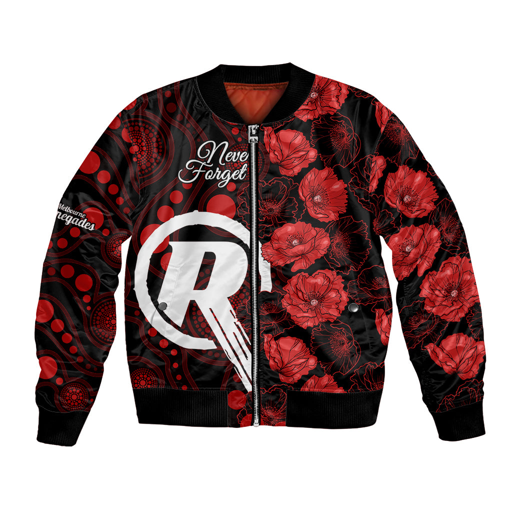 renegades-cricket-never-forget-custom-bomber-jacket-anzac-day-with-poppy-aboriginal