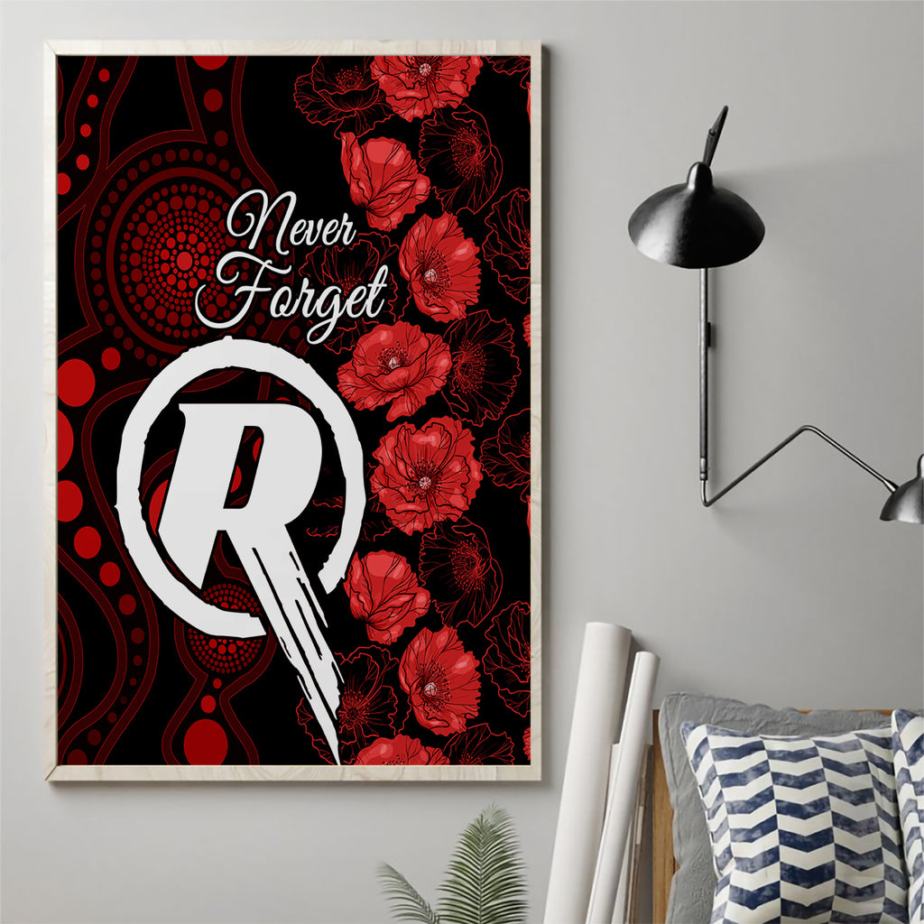 renegades-cricket-never-forget-custom-canvas-wall-art-anzac-day-with-poppy-aboriginal