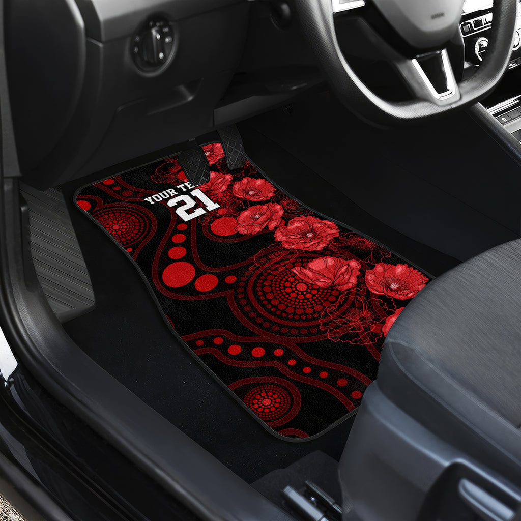 renegades-cricket-never-forget-custom-car-mats-anzac-day-with-poppy-aboriginal