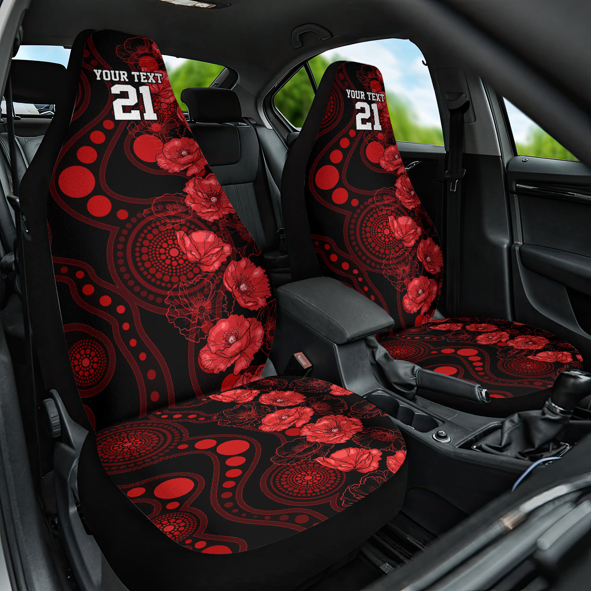 renegades-cricket-never-forget-custom-car-seat-cover-anzac-day-with-poppy-aboriginal