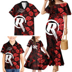 renegades-cricket-never-forget-custom-family-matching-mermaid-dress-and-hawaiian-shirt-anzac-day-with-poppy-aboriginal