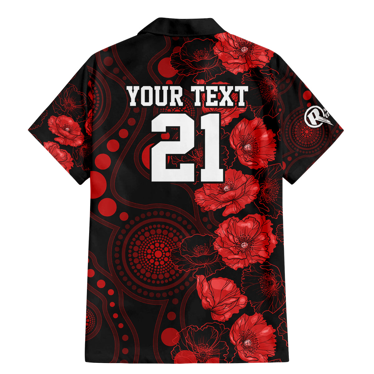 renegades-cricket-never-forget-custom-family-matching-mermaid-dress-and-hawaiian-shirt-anzac-day-with-poppy-aboriginal
