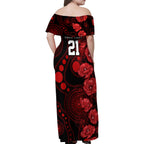renegades-cricket-never-forget-custom-family-matching-off-shoulder-maxi-dress-and-hawaiian-shirt-anzac-day-with-poppy-aboriginal