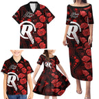 renegades-cricket-never-forget-custom-family-matching-puletasi-dress-and-hawaiian-shirt-anzac-day-with-poppy-aboriginal