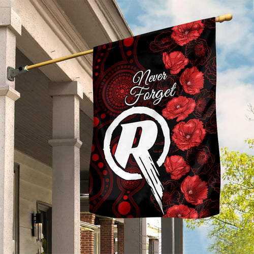 renegades-cricket-never-forget-custom-garden-flag-anzac-day-with-poppy-aboriginal