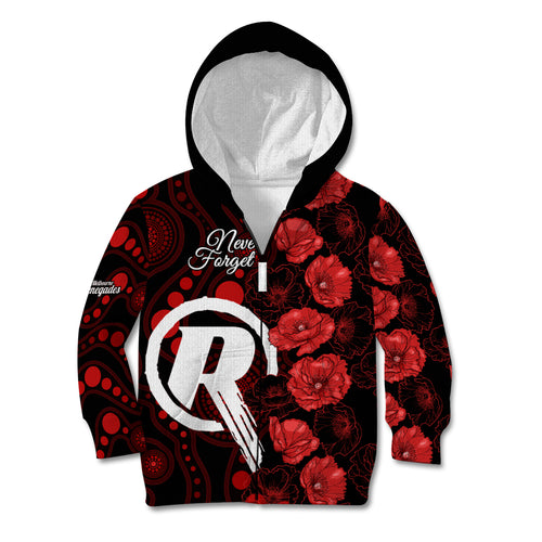renegades-cricket-never-forget-custom-kid-hoodie-anzac-day-with-poppy-aboriginal