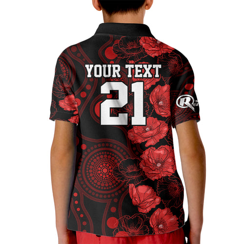renegades-cricket-never-forget-custom-kid-polo-shirt-anzac-day-with-poppy-aboriginal