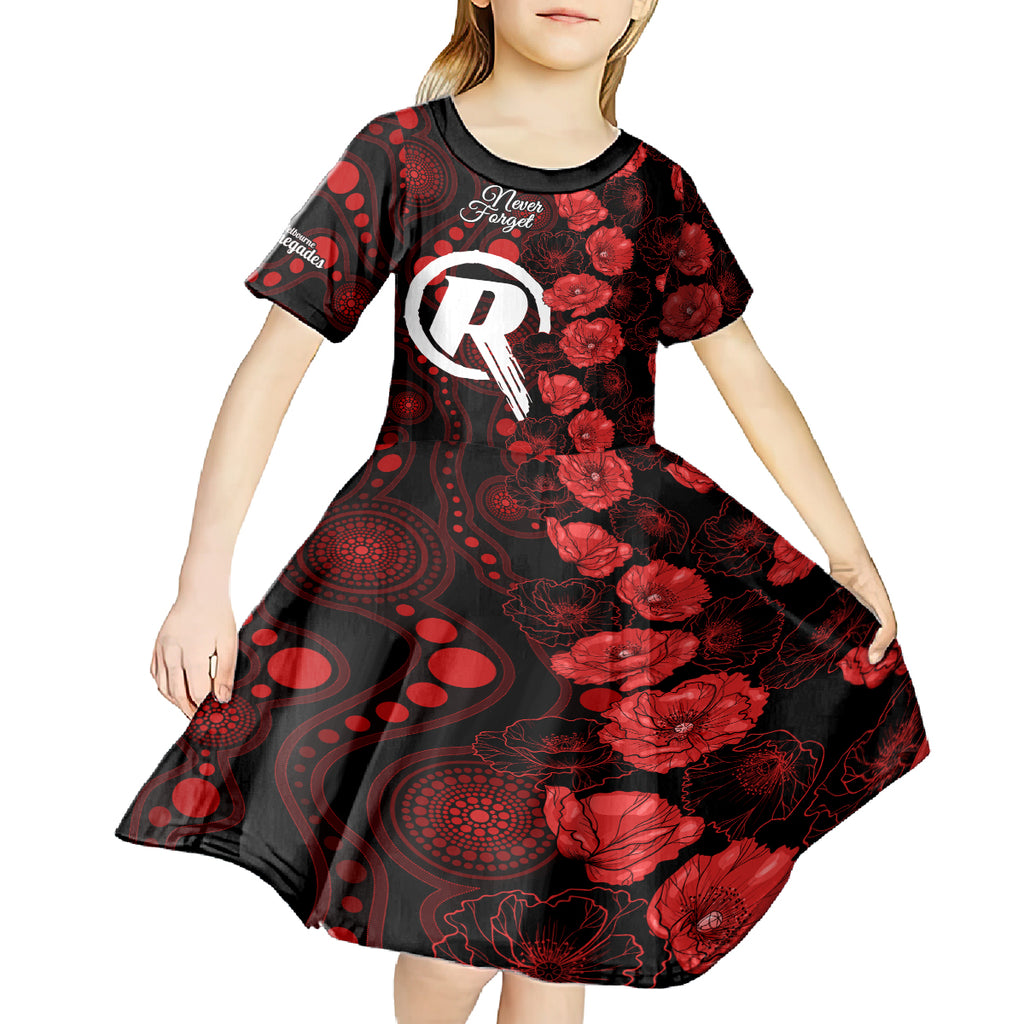 renegades-cricket-never-forget-custom-kid-short-sleeve-dress-anzac-day-with-poppy-aboriginal
