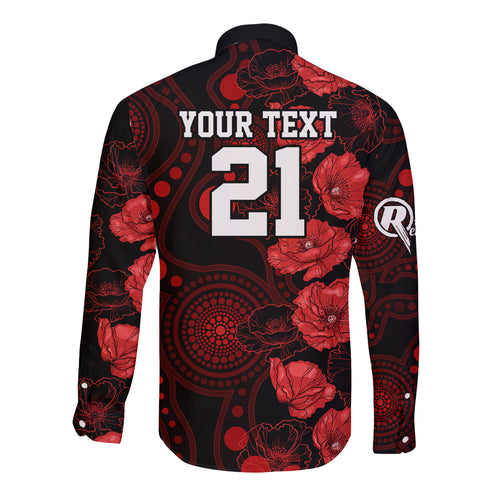 renegades-cricket-never-forget-custom-long-sleeve-button-shirt-anzac-day-with-poppy-aboriginal