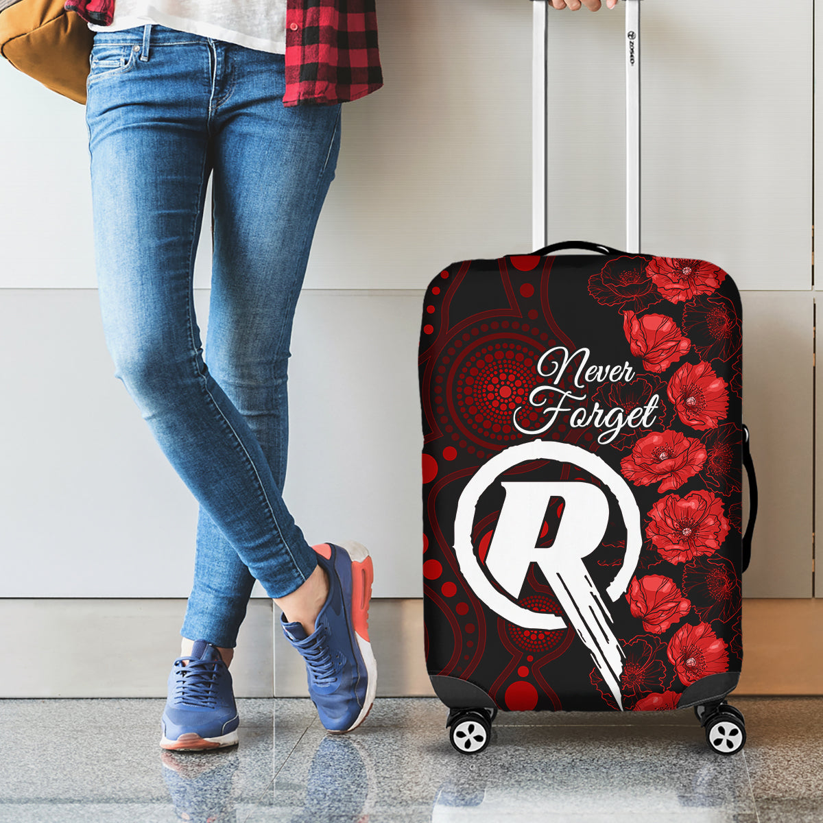 renegades-cricket-never-forget-custom-luggage-cover-anzac-day-with-poppy-aboriginal