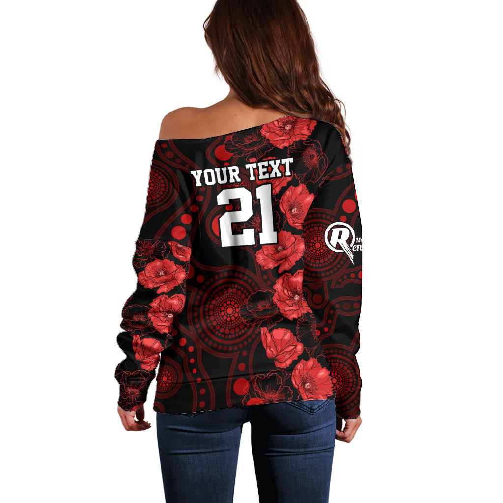 renegades-cricket-never-forget-custom-off-shoulder-sweater-anzac-day-with-poppy-aboriginal