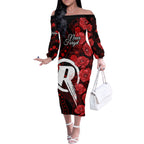 renegades-cricket-never-forget-custom-off-the-shoulder-long-sleeve-dress-anzac-day-with-poppy-aboriginal